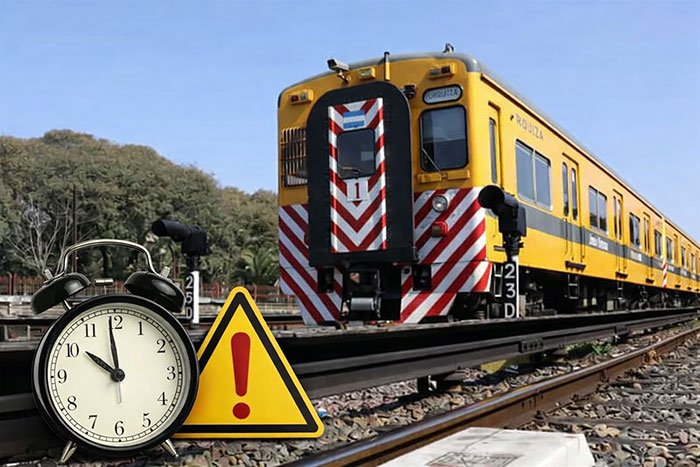 Estado del servicio del Tren Urquiza hoy